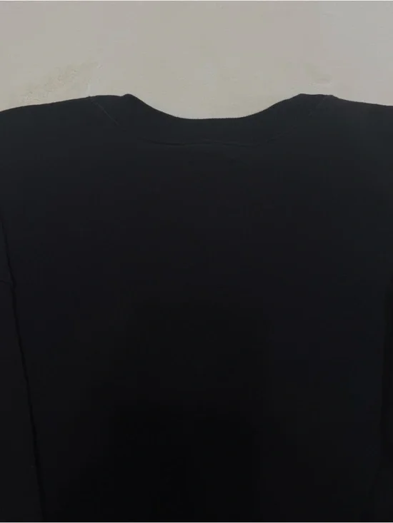 ABERCROMBIE & FITCH Crewneck Sweatshirt Black - Picture 5 of 6